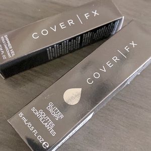Cover FX- Shimmer Veil and Glitter Drops